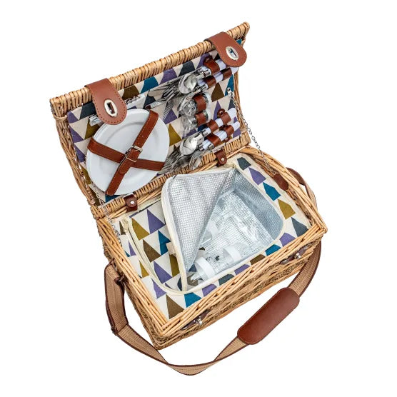Yuppie Gift Baskets Forest Picnic Basket (4 Persons)
