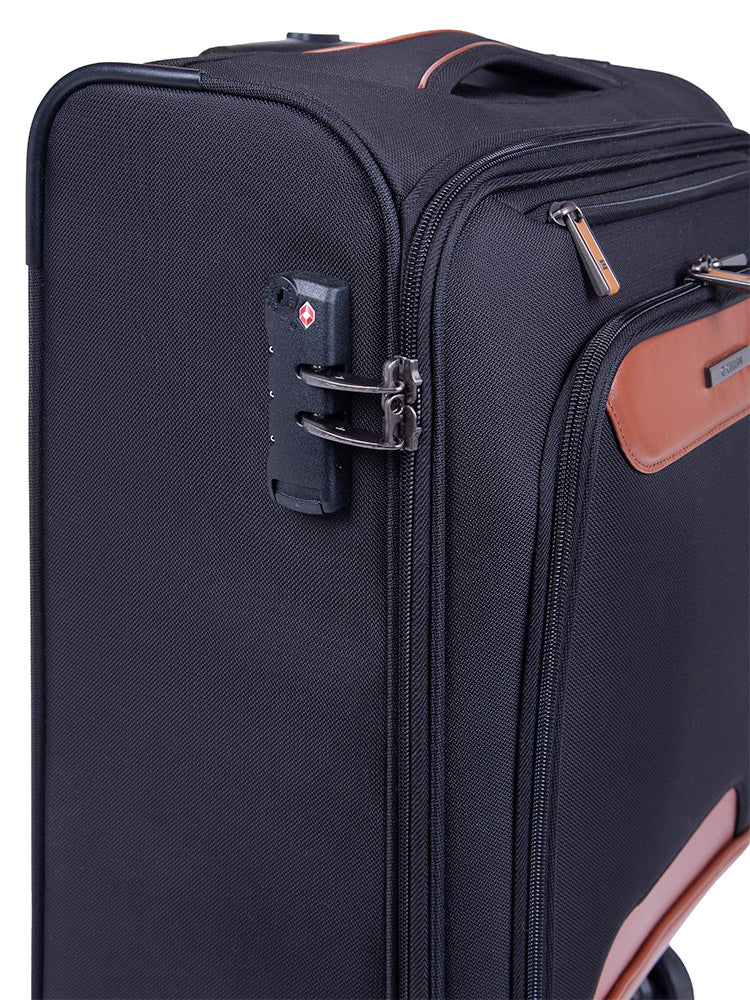 Cellini Monte Carlo 53cm Carry-on Spinner | Black - KaryKase