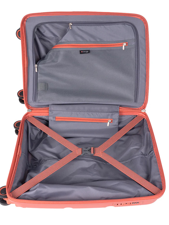 Cellini Cruze 55cm Carry-on Spinner | Burnt Orange