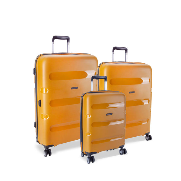 Cellini Cruze 3 Piece Luggage Set | Marigold - KaryKase