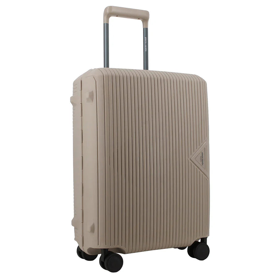 Pierre Cardin Cannes 66cm Medium Clip Case Spinner | Beige