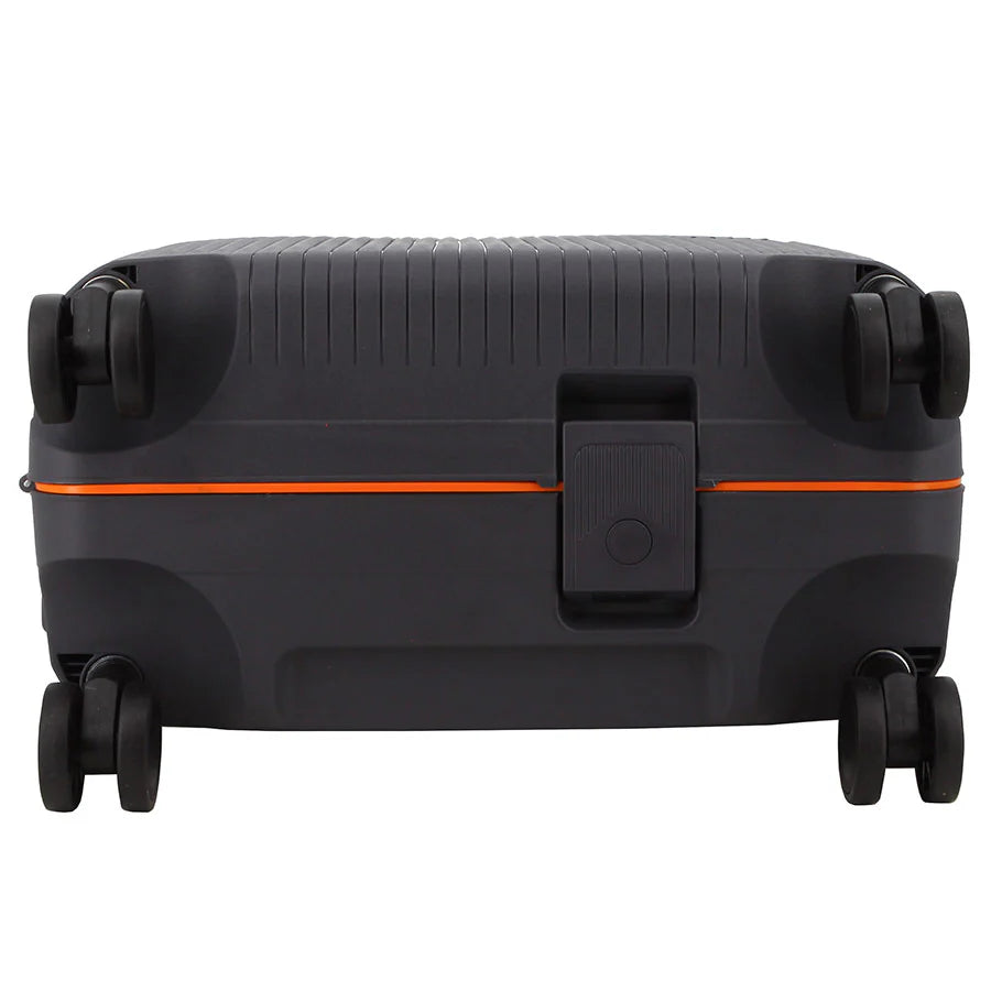 Pierre Cardin Cannes 55cm Cabin Clip Case Spinner | Charcoal