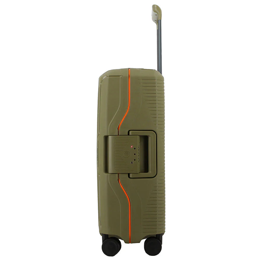 Pierre Cardin Cannes 77cm Large Clip Case Spinner | Green