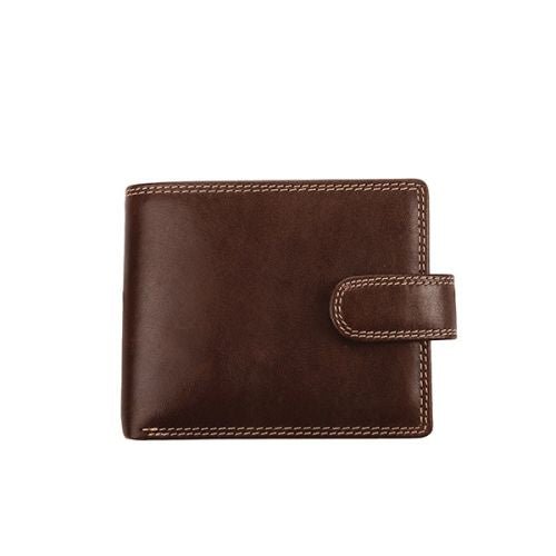 Adpel Dakota Leather Wallet With License Pocket | Brown - KaryKase