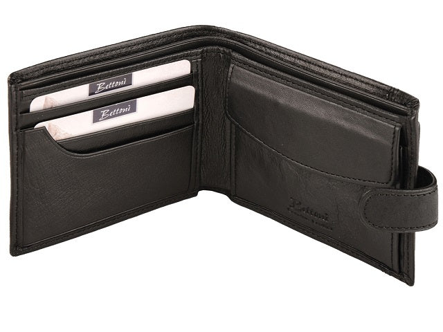 Adpel Napoli Leather Wallet | Black - KaryKase