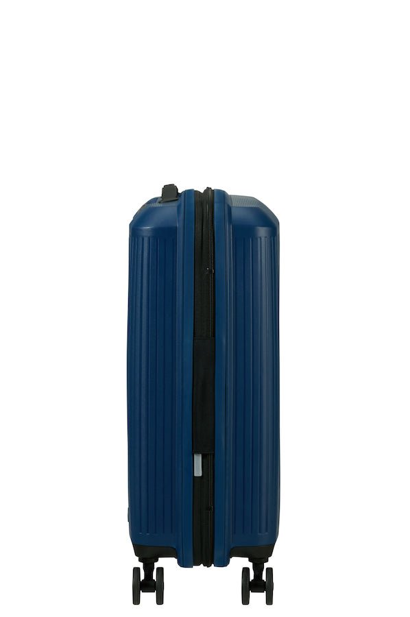 American Tourister Aerostep Expandable 55cm Cabin Spinner | Navy - KaryKase