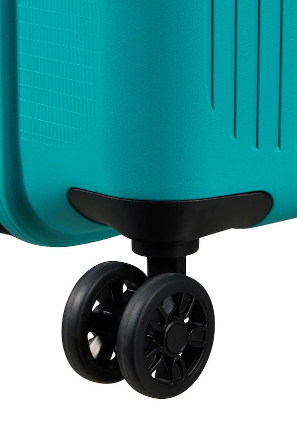 American Tourister Aerostep Expandable 67cm Medium Spinner | Turquoise Tonic - KaryKase