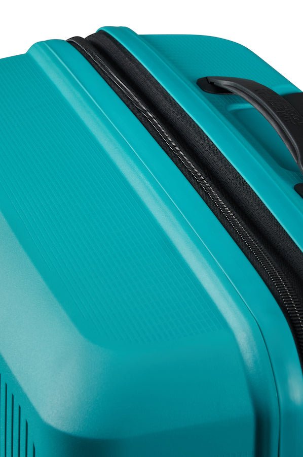 American Tourister Aerostep Expandable 67cm Medium Spinner | Turquoise Tonic - KaryKase