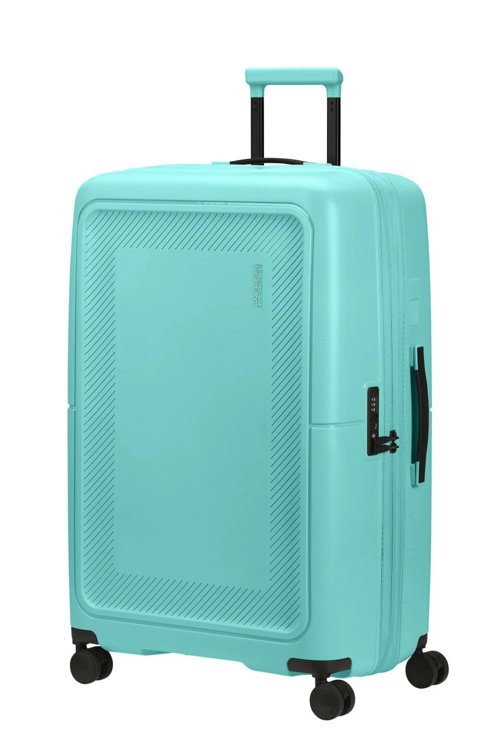 American Tourister Dashpop 77cm Large Spinner - Expandable | Aqua Sky - KaryKase