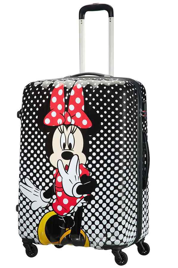 American Tourister Disney Legends 75cm Large Spinner | Minnie Polka Dot - KaryKase