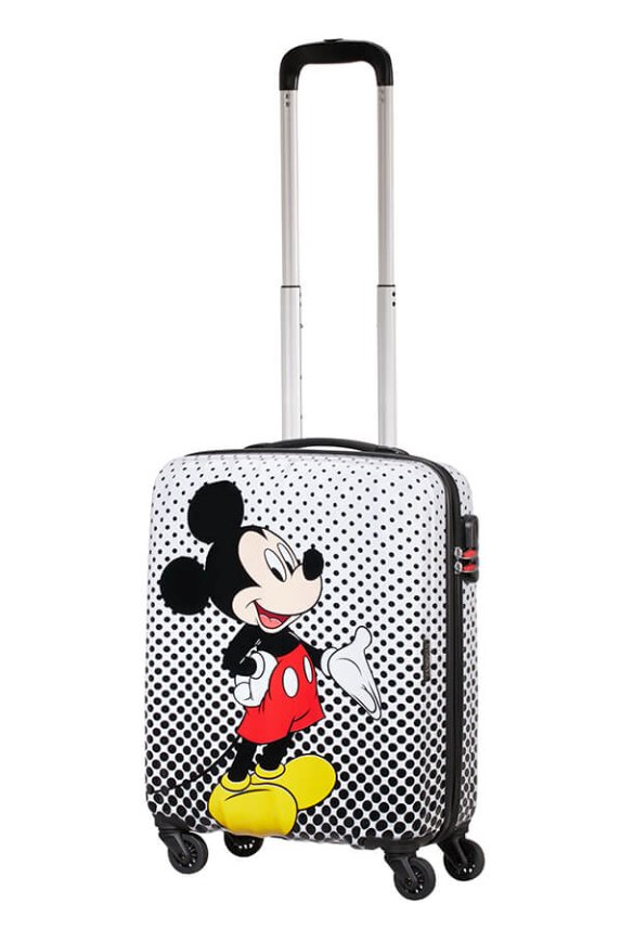 American Tourister Disney Legends Spinner Alfatwist 2.0 55cm Cabin Spinner | Mickey Polka Dot - KaryKase