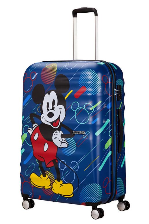 American Tourister Disney Wavebreaker 77cm Spinner | Mickey Future Pop - KaryKase