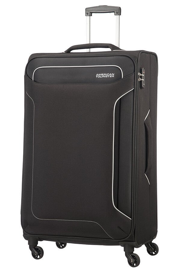 American Tourister Holiday Heat Spinner 79cm Large Spinner | Black - KaryKase