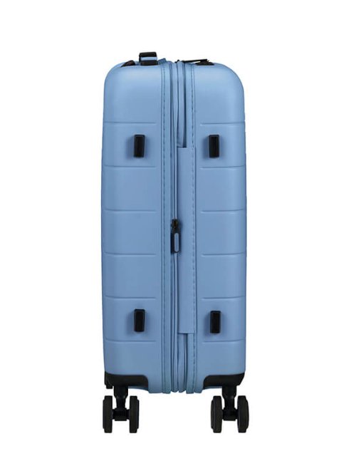 American Tourister Novastream 55cm Expandable Cabin Spinner | Pastel Blue - KaryKase