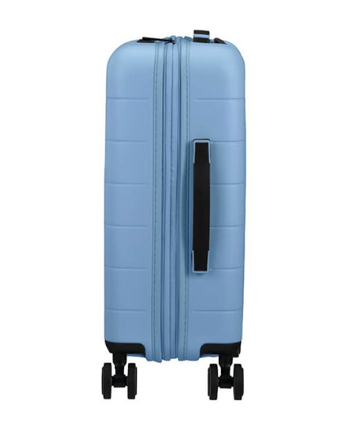 American Tourister Novastream 55cm Expandable Cabin Spinner | Pastel Blue - KaryKase