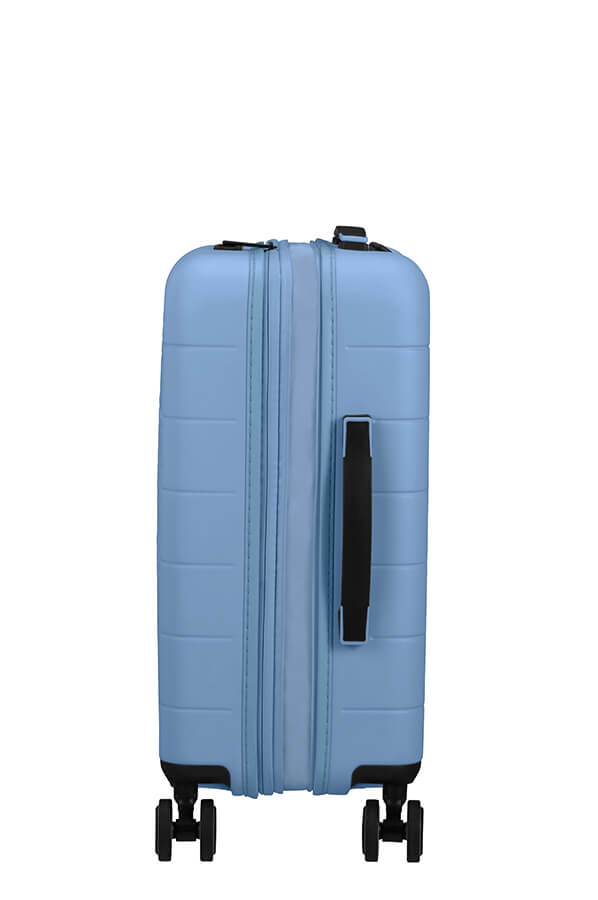 American Tourister Novastream 55cm Expandable Cabin Spinner | Pastel Blue - KaryKase