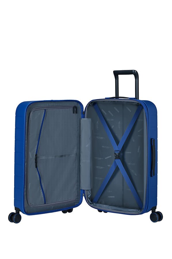 American Tourister Novastream 67cm Expandable Medium Spinner | Navy Blue - KaryKase