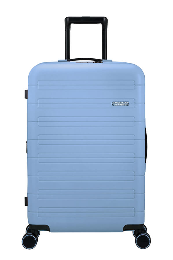 American Tourister Novastream 67cm Expandable Medium Spinner | Pastel Blue - KaryKase