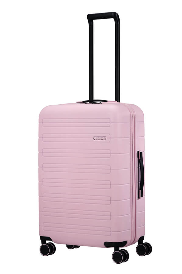 American Tourister Novastream 67cm Expandable Medium Spinner | Soft Pink - KaryKase