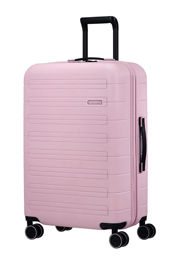 American Tourister Novastream 67cm Expandable Medium Spinner | Soft Pink - KaryKase