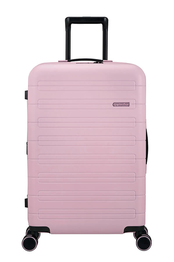 American Tourister Novastream 67cm Expandable Medium Spinner | Soft Pink - KaryKase