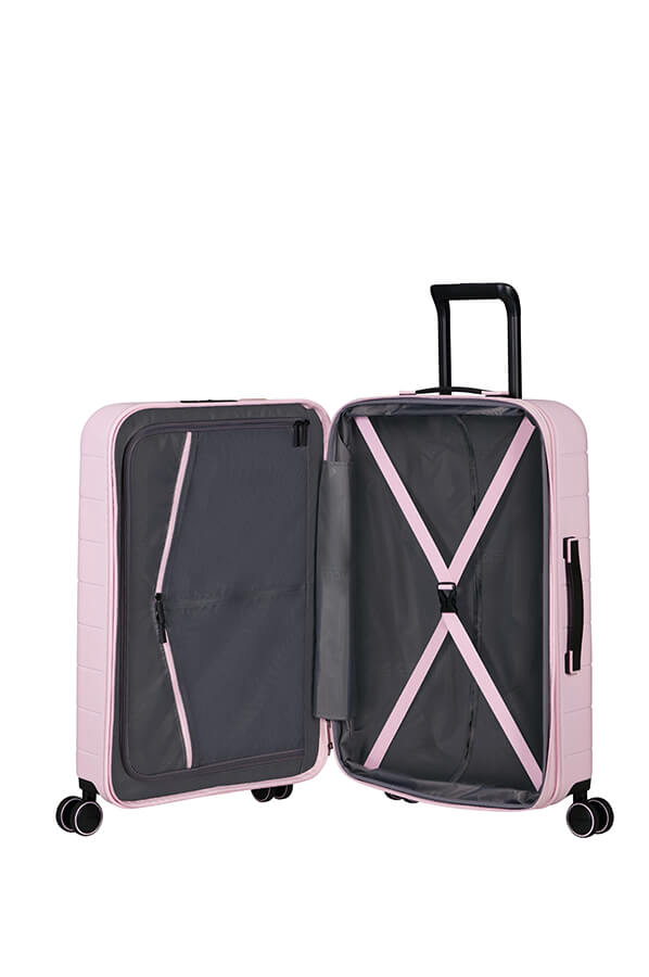 American Tourister Novastream 67cm Expandable Medium Spinner | Soft Pink - KaryKase