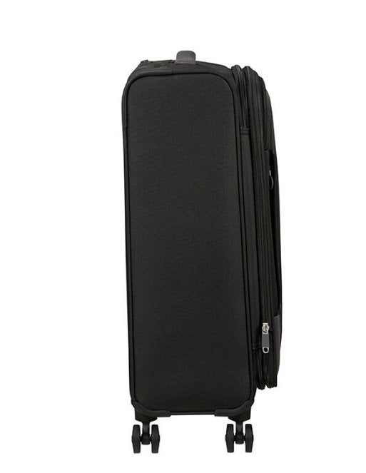 American Tourister Pulsonic 68cm Medium Spinner - Expandable | Black - KaryKase