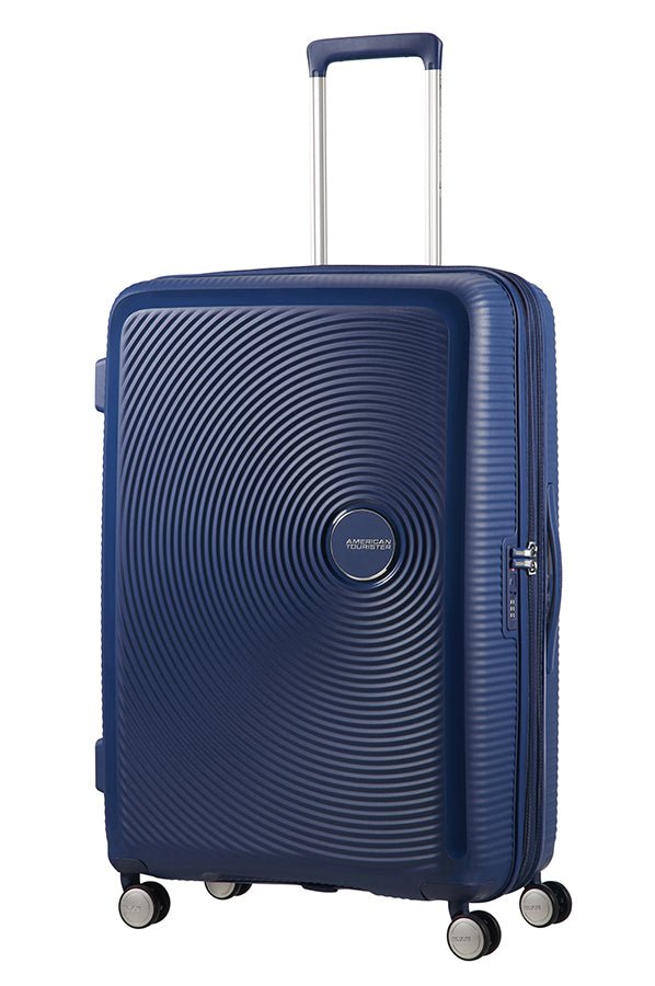 American Tourister Soundbox 3 Piece Luggage Set - Expandable | Midnight Navy - KaryKase