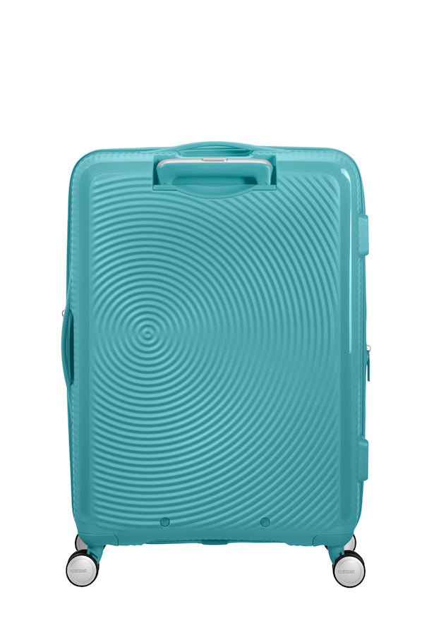 American Tourister Soundbox 67cm Medium Spinner - Expandable | Turquoise Tonic - KaryKase