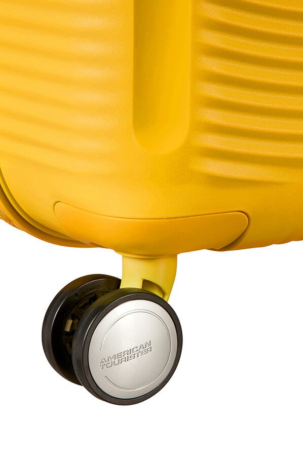 American Tourister Soundbox 77cm Large Spinner - Expandable | Golden/Yellow - KaryKase