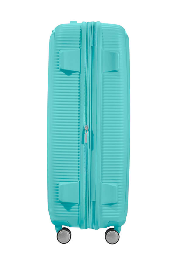 American Tourister Soundbox 77cm Large Spinner - Expandable | PoolSide Blue - KaryKase