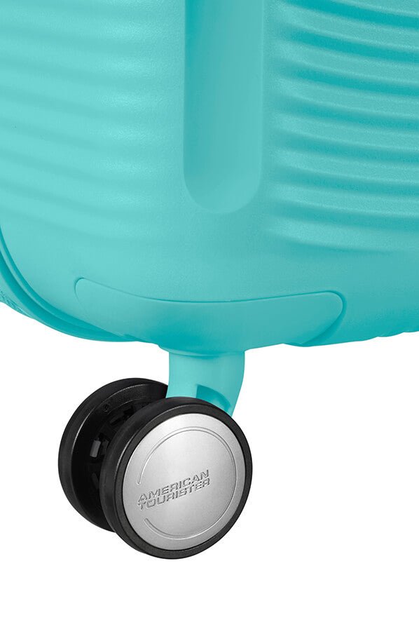 American Tourister Soundbox 77cm Large Spinner - Expandable | PoolSide Blue - KaryKase