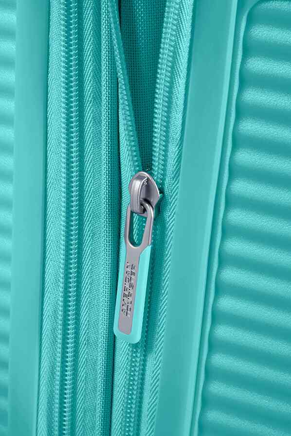 American Tourister Soundbox 77cm Large Spinner - Expandable | PoolSide Blue - KaryKase