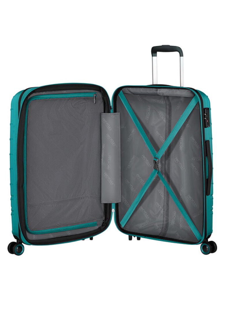 American Tourister Speedstar 67cm Medium Spinner Expandable | Deep Turquoise - KaryKase