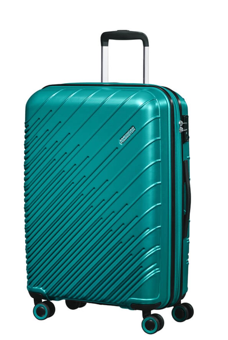 American Tourister Speedstar 67cm Medium Spinner Expandable | Deep Turquoise - KaryKase