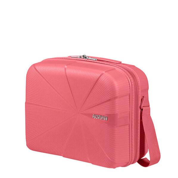 American Tourister Starvibe Beauty Case | Sun Kissed Coral - KaryKase