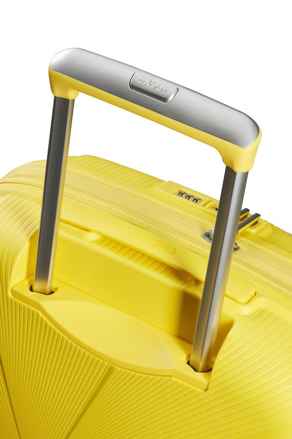 American Tourister Starvibe Expandable 55cm Cabin Spinner | Electric Lemon - KaryKase