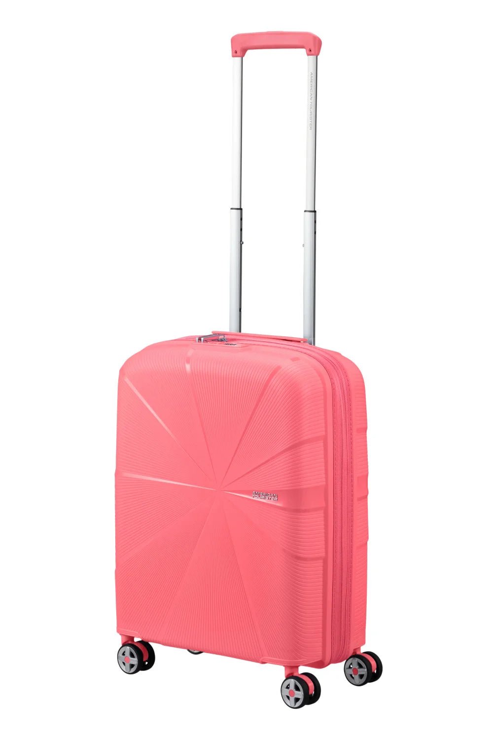 American Tourister Starvibe Expandable 55cm Cabin Spinner | Sun Kissed Coral - KaryKase