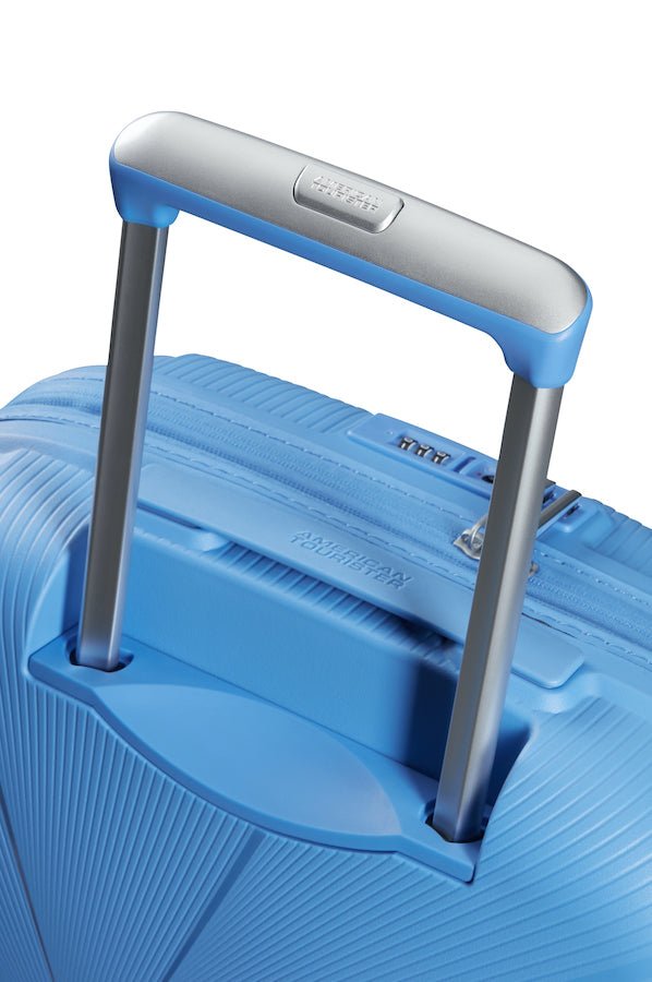 American Tourister Starvibe Expandable 55cm Cabin Spinner | Tranquil Blue - KaryKase