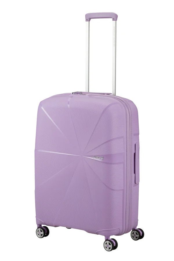 American Tourister Starvibe Expandable 67cm Medium Spinner | Digital Lavender - KaryKase