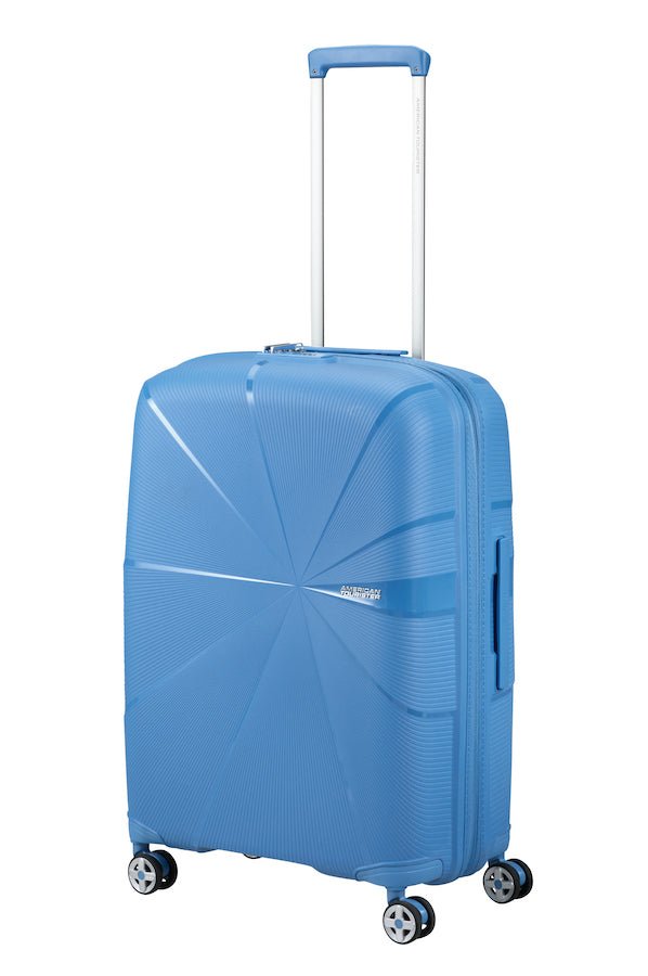 American Tourister Starvibe Expandable 67cm Medium Spinner | Tranquil Blue - KaryKase