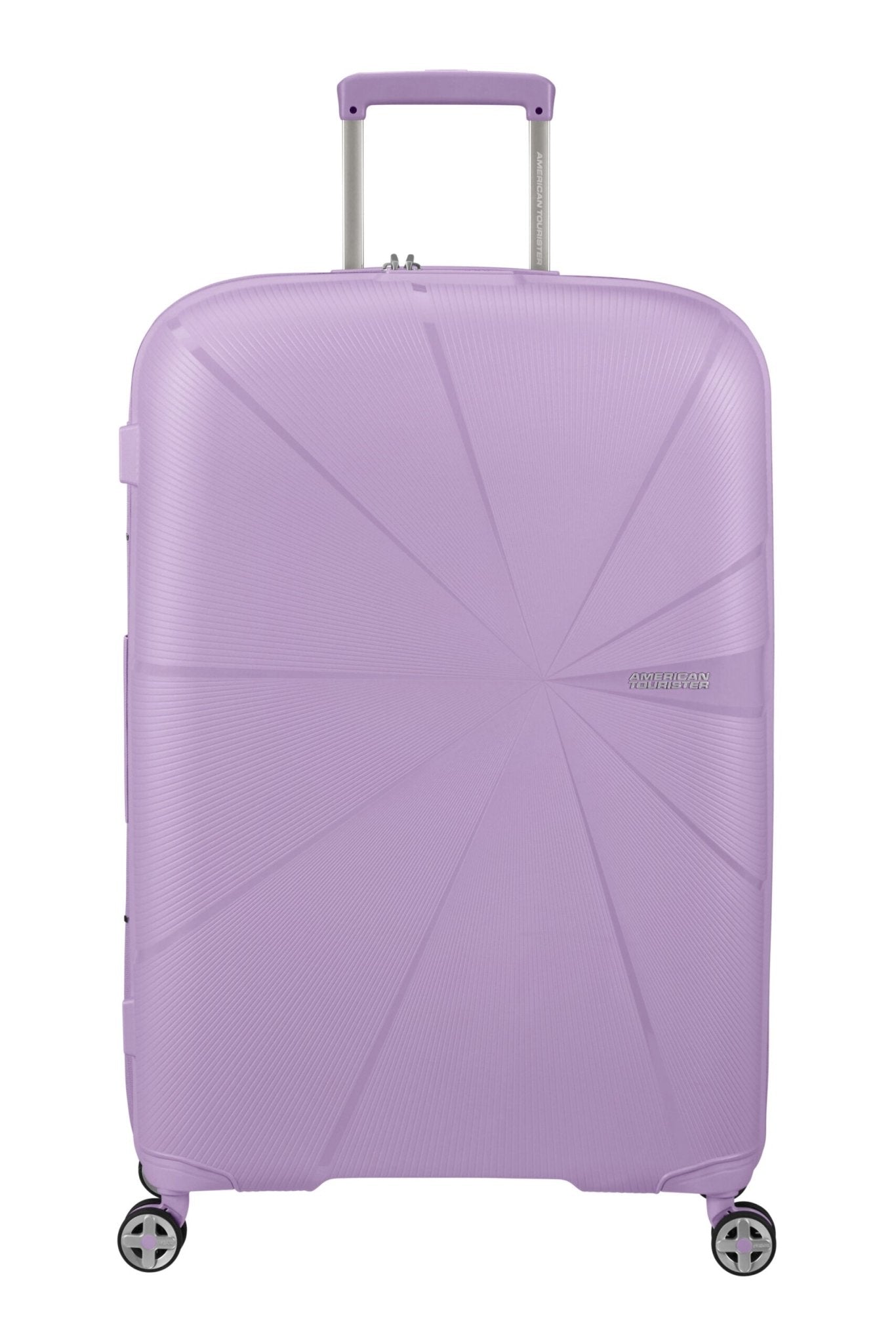 American Tourister Starvibe Expandable 77cm Large Spinner | Digital Lavender - KaryKase