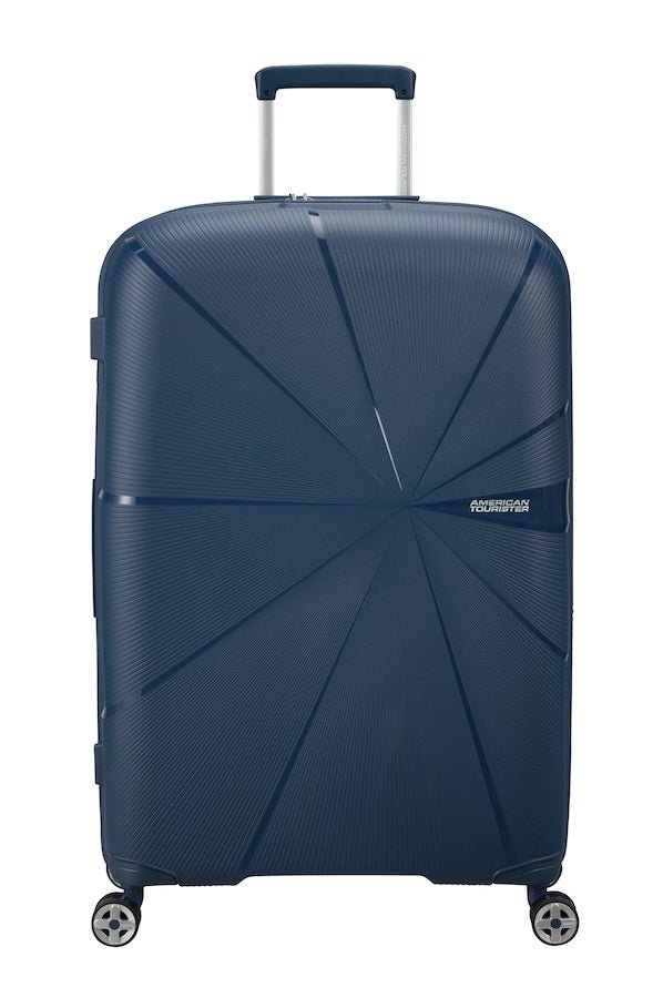 American Tourister Starvibe Expandable 77cm Large Spinner | Navy - KaryKase