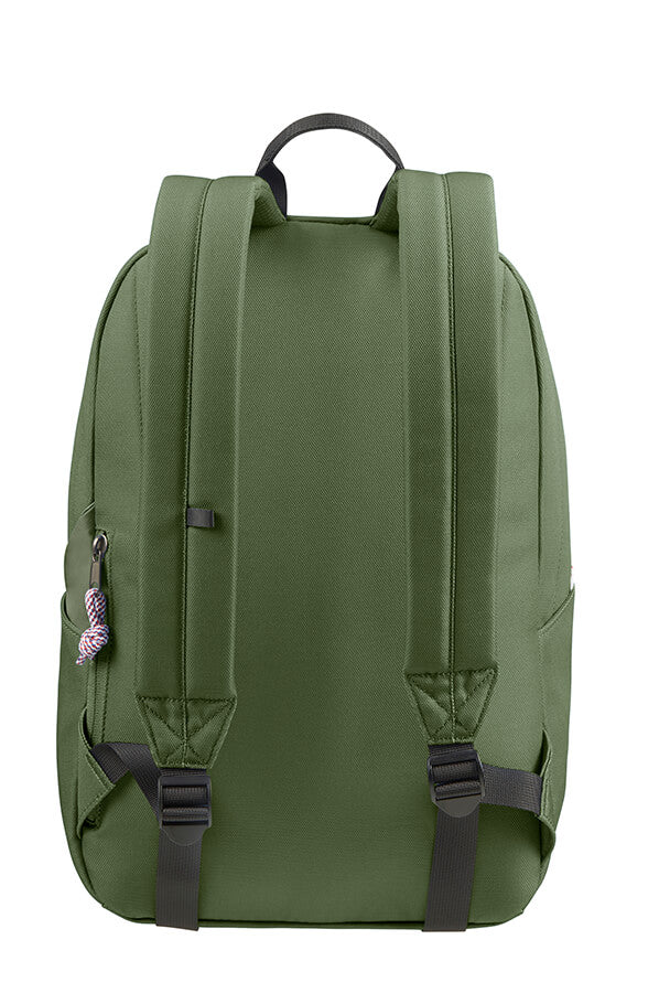 American Tourister UpBeat Backpack Zip | Olive Green - KaryKase