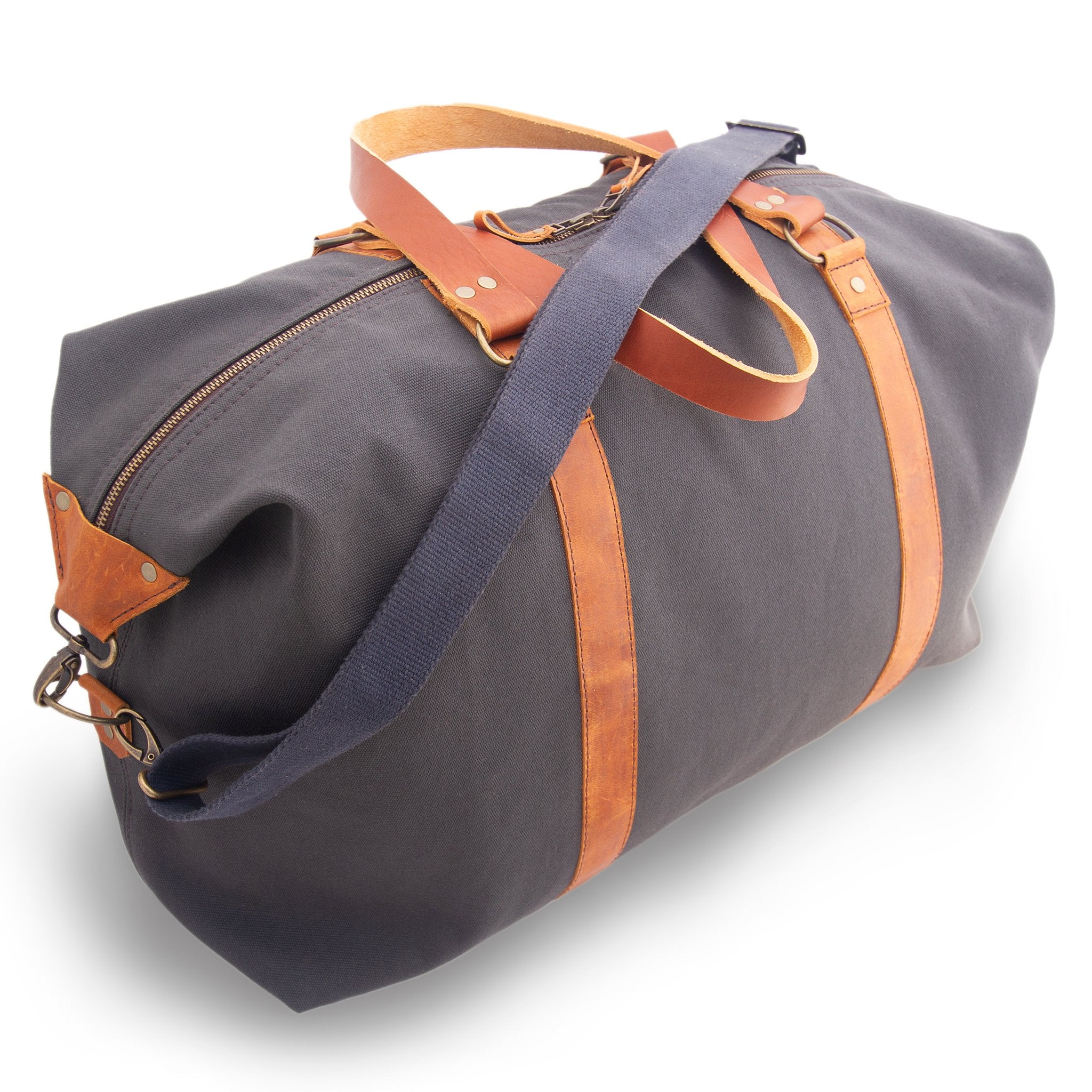 Bark And Mill Canvas Travel Bag | Storm - KaryKase