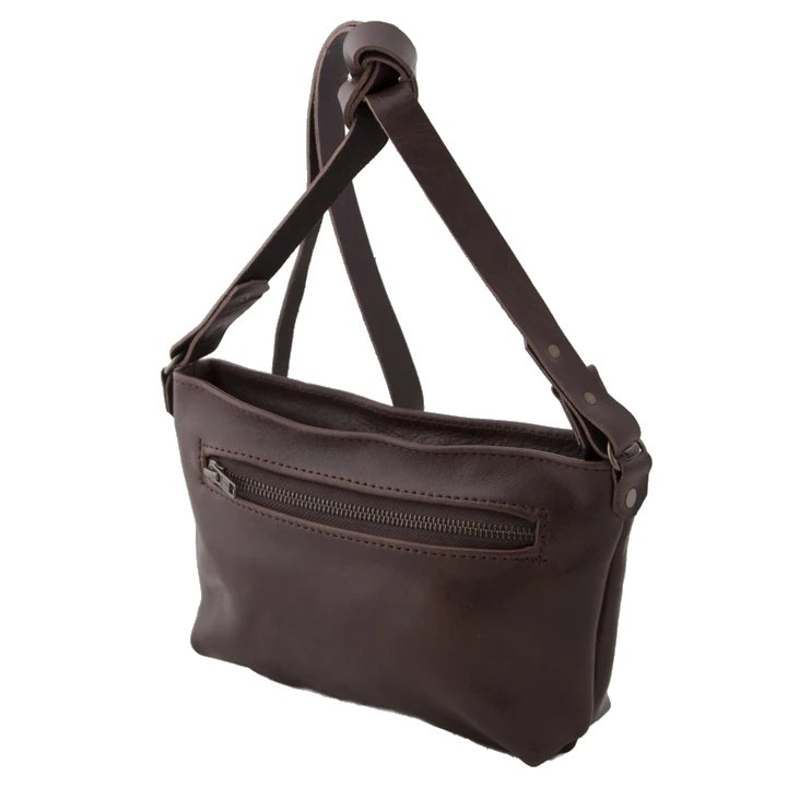 Bark And Mill Mini Sling Bag | Chocolate - KaryKase