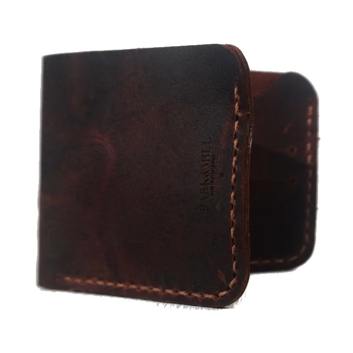 Bark And Mill Slim Bi - Fold Wallet | Chocolate - KaryKase