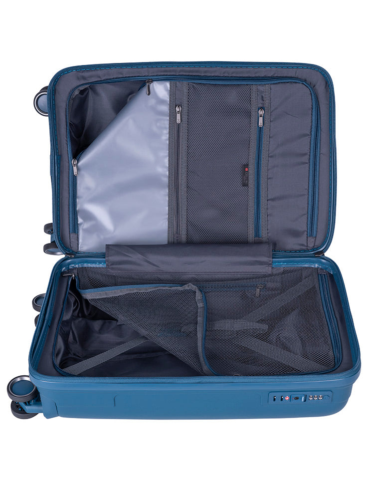 Cellini Xpedition 55cm Carry-on Trunk | Navy - KaryKase