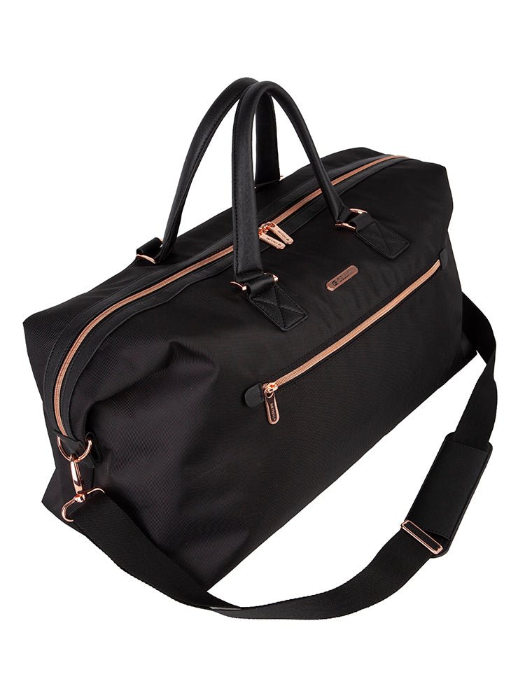 Cellini Allure Weekender Duffle Bag | Black - KaryKase