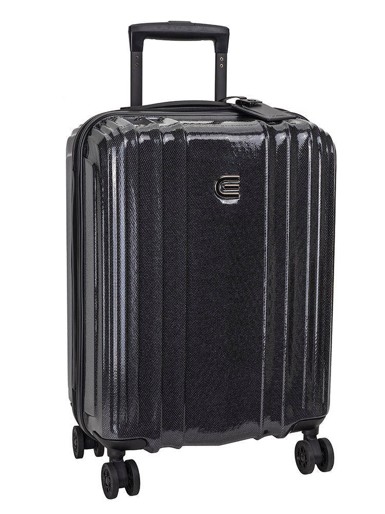 Cellini Compolite 55cm Carry - On Spinner | Black - KaryKase